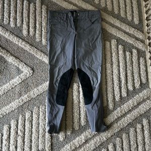 Le Fash Breeches - Size 24 - Grey/Light Blue